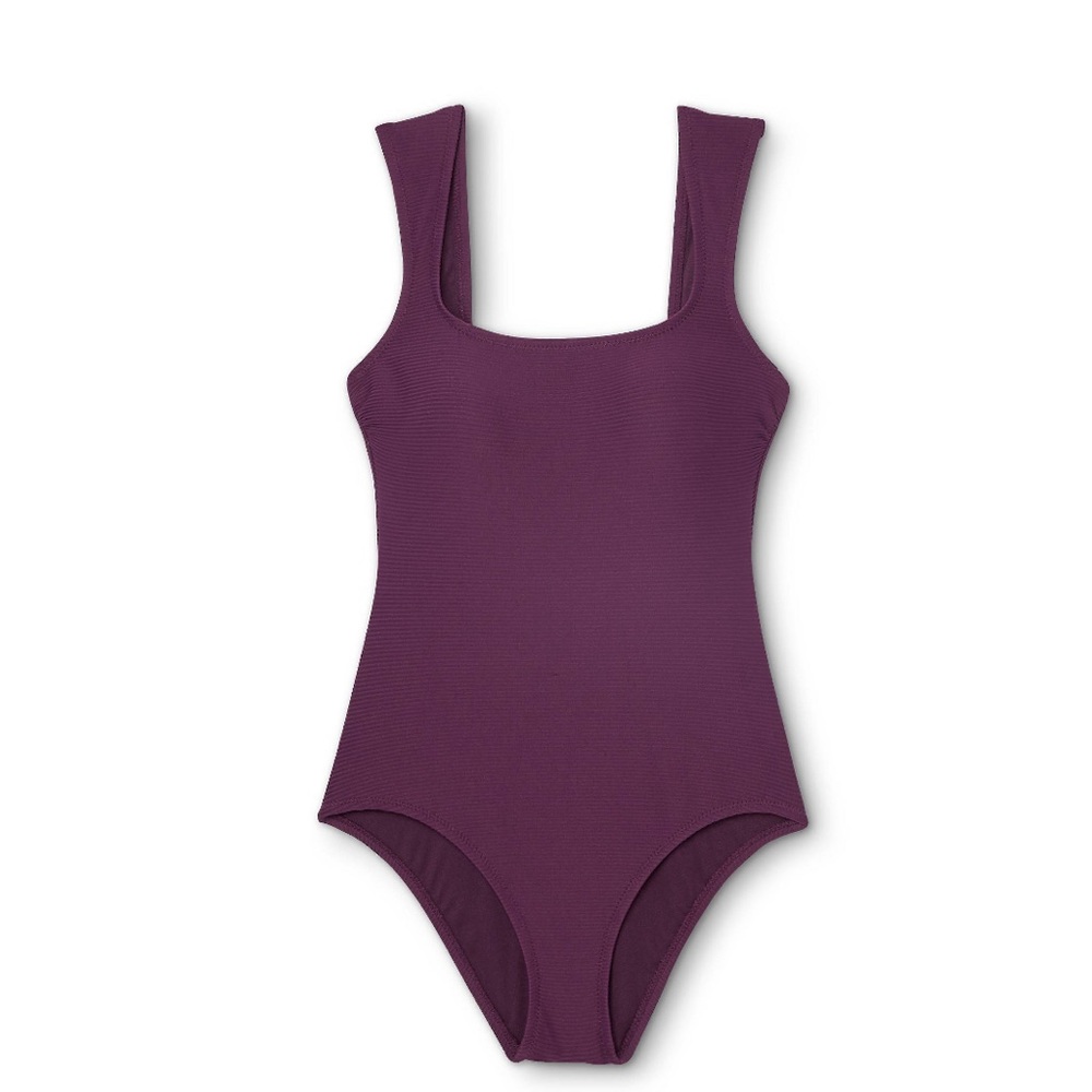 Kona sol one piece bathing suit medium-purple
